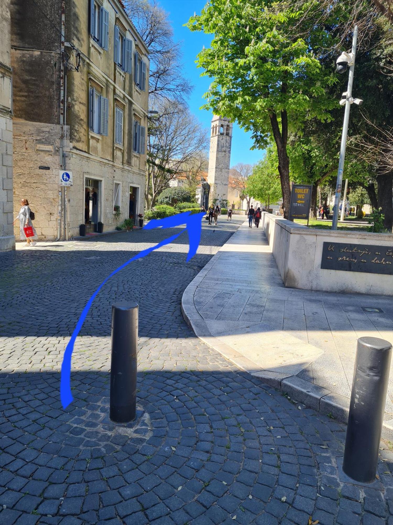 Inchy Accommodation - In The Center Of Diocletian'S Palace Split Exterior foto